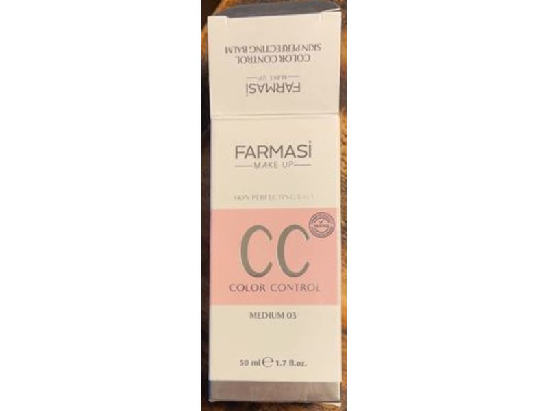 Farmasi Cc Skin Reflecting Balm, Medium 03, 1.7 fl oz/50 mL