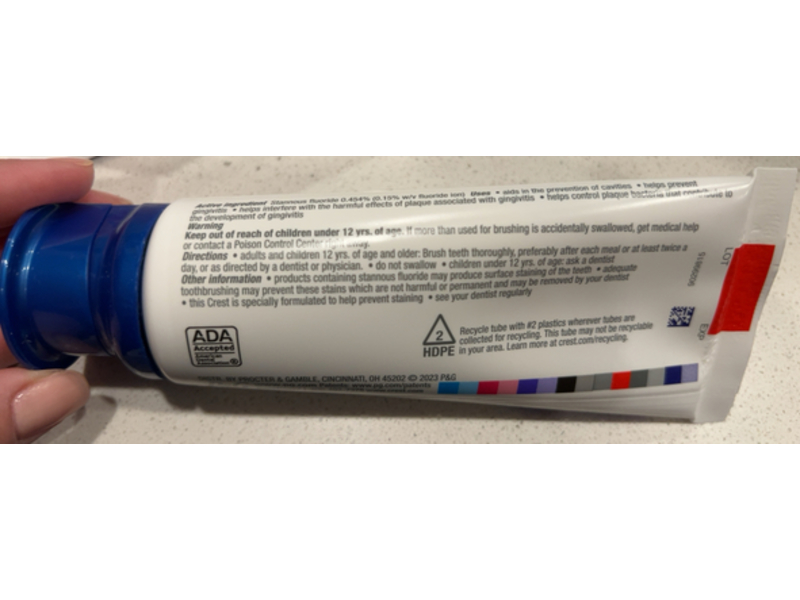 Crest Pro-Health Enamel Repair & Gum Toothpaste, Intensive Clean, 3.7 oz/104 g