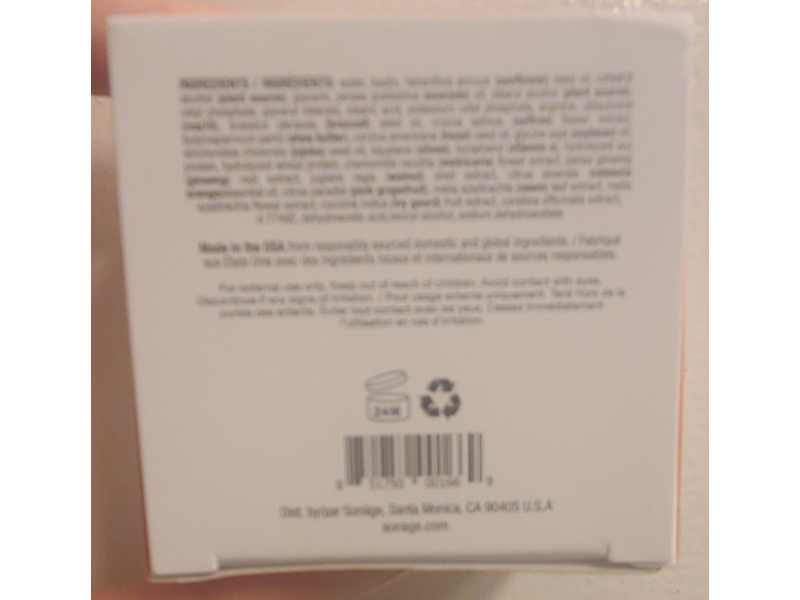 Sonage Saffron Energizing Vitamin Mask, 1 fl oz/30 ml