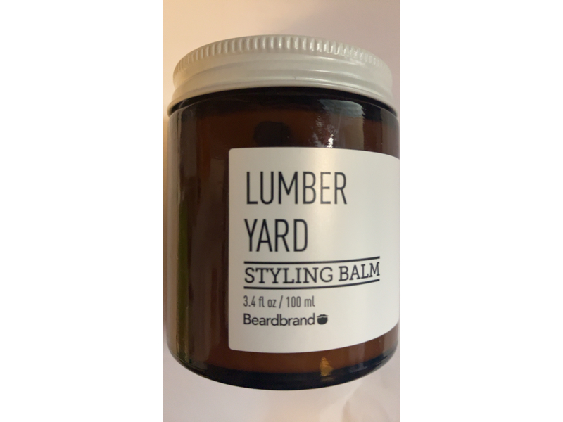 Beardbrand Styling Balm, Lumber Yard, 3.4 oz/96 g