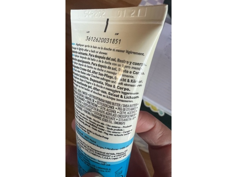 La Roche-Posay Posthelios Face & Body After Sun Soothing Gel