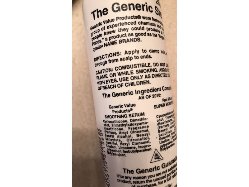 Generic Value Products Smoothing Serum 