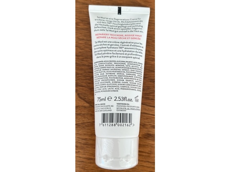 Tal MED Repair Hand Creme, 2.53 fl oz/74 mL