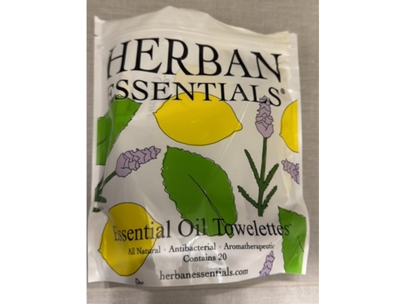 Herban Essentials Oil Towellettes, Mixed, 20 Count