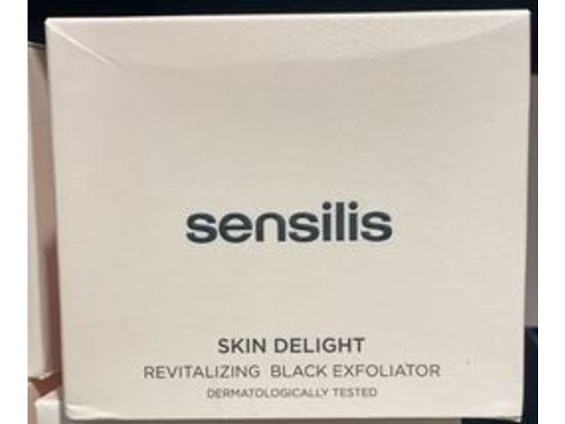Sensilis Skin Delight Revitalizing Black Exfoliator, 75 g