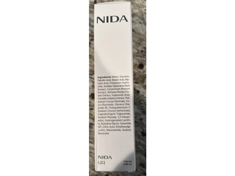 Nida Centella Deep Pore Cleansing Foam, 4.06 oz/120 mL