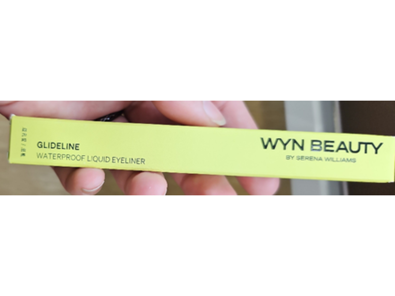 Wyn Beauty Glideline Liquid Eyeliner, Focus Black, 0.02 fl oz/0.55 mL