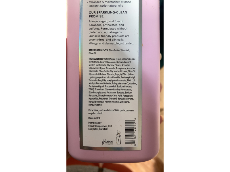 Refreshment Pearly Body Wash, Ginger Splash, 10 fl oz/295 mL