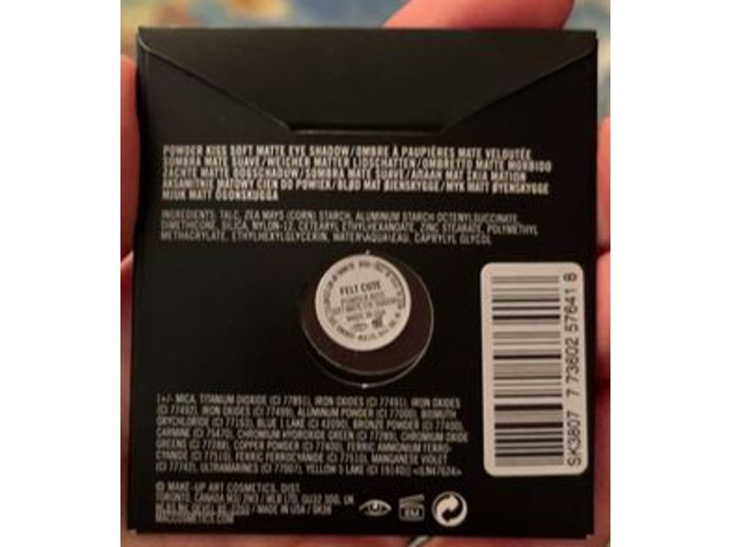 M.A.C Powder Kiss Soft Eye Shadow, Felt Cute, 0.05 oz/1.5 g