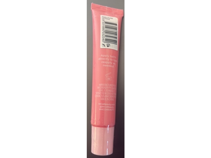 McoBeauty Peptide Lip Treatment, Fairy Floss, 0.52 oz/15 g