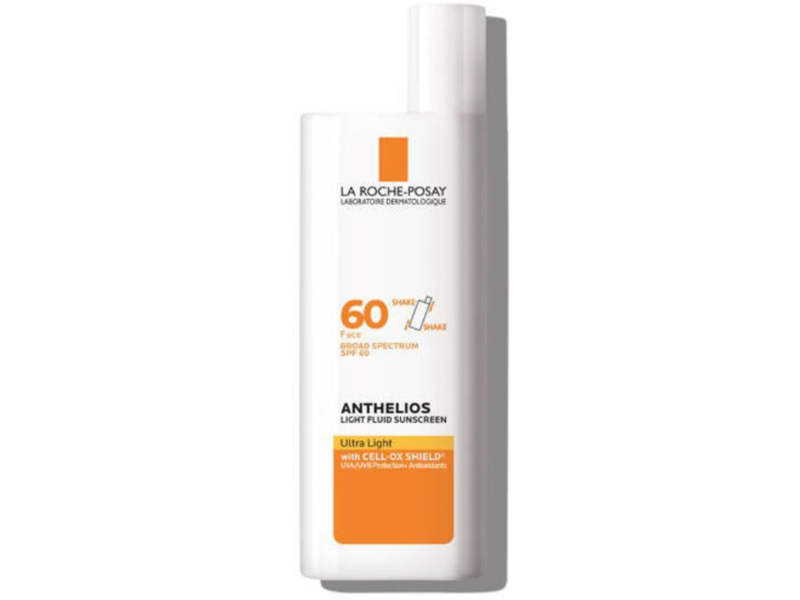 La Roche-Posay Anthelios Light Fluid Sunscreen, Ultra Light, SPF 60, 0.17 fl oz/5 mL