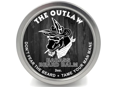 Badass Beard Care The Outlaw Beard Balm, 2 oz