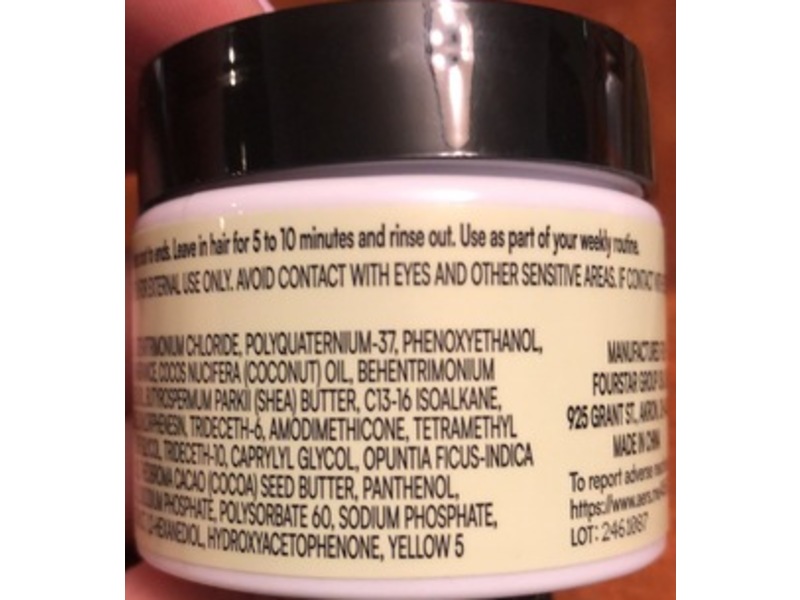 B.Pure Prickly Pear Moisturizing Hair Mask, Ultra Hydrating, 1.68 oz/48 g