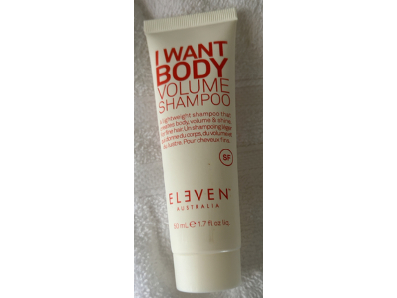 Eleven Australia I Want Body Volume Shampoo, 1.7 fl oz/50 mL
