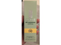 Clinique Uv Solutions Mattifying Sunscreen, SPF 50 Salicylic Acid + Antioxidants, 1.4 fl oz/40 mL - Image 2