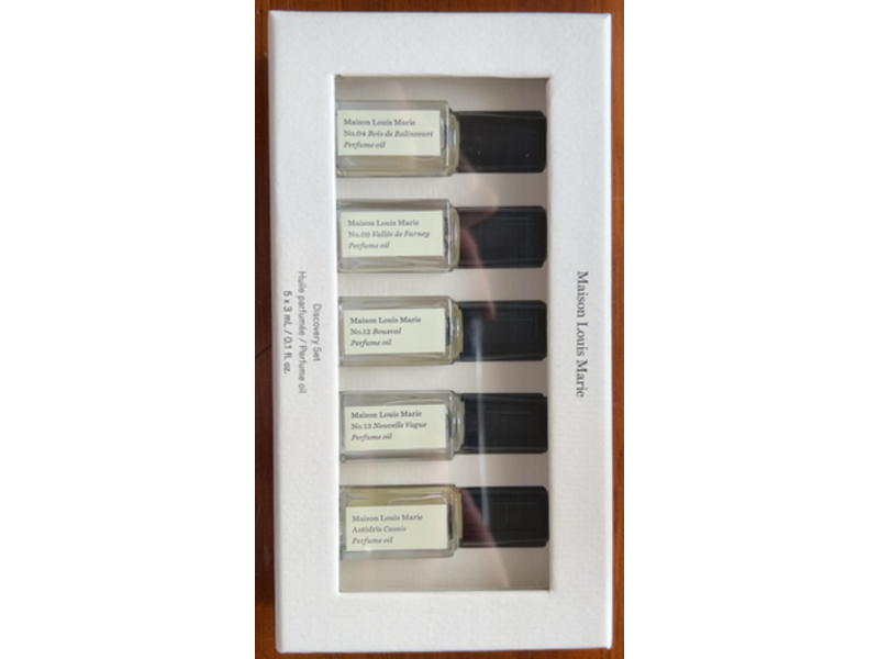 Maison Louis Marie Discovery Set Perfume Oil, 0.1 fl oz/3 mL