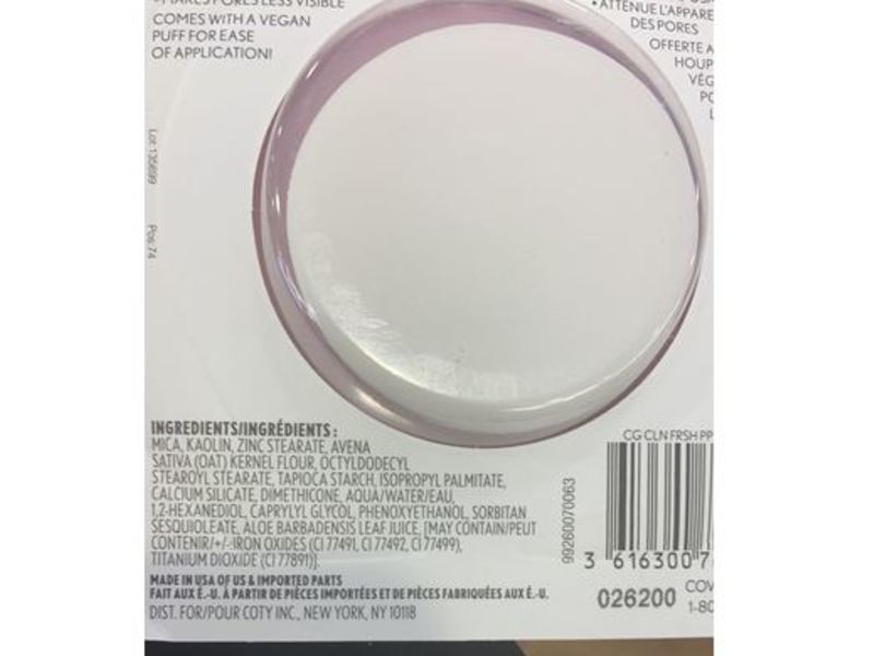 Covergirl Clean Fresh Pressed Powder, Medium, 0.35 oz/10 g