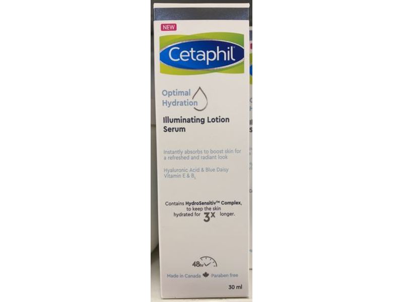 Cetaphil Illuminante Lotion Serum, Optimal Hydration, 30 mL