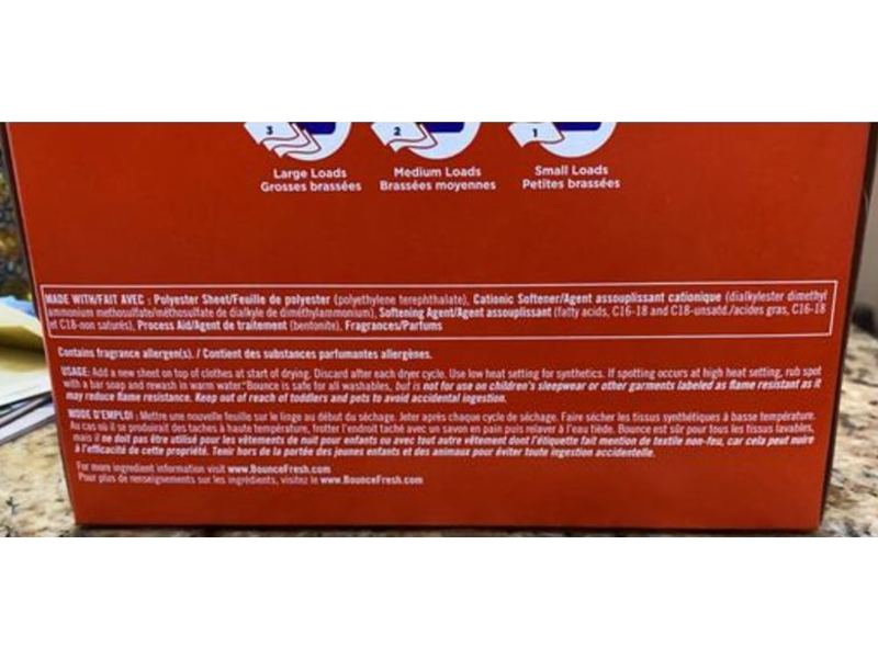 Bounce Dryer Sheets, Fresh Linen, 250 Counts