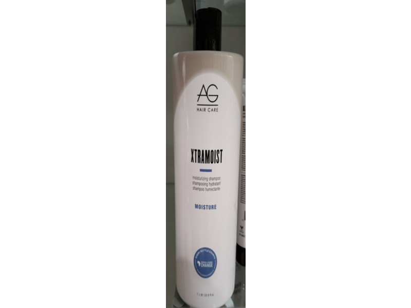Ag Hair Care XtraMoist Moisturizing Shampoo, 33.8 fl oz/ 1 L