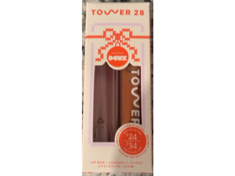 Tower 28 Lip Drip Cookie Butter Lip Gloss Set