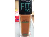 Maybelline New York Fit Me Matte + Poreless Foundation, 368 Deep Golden, 1 fl oz/30 mL - Image 3