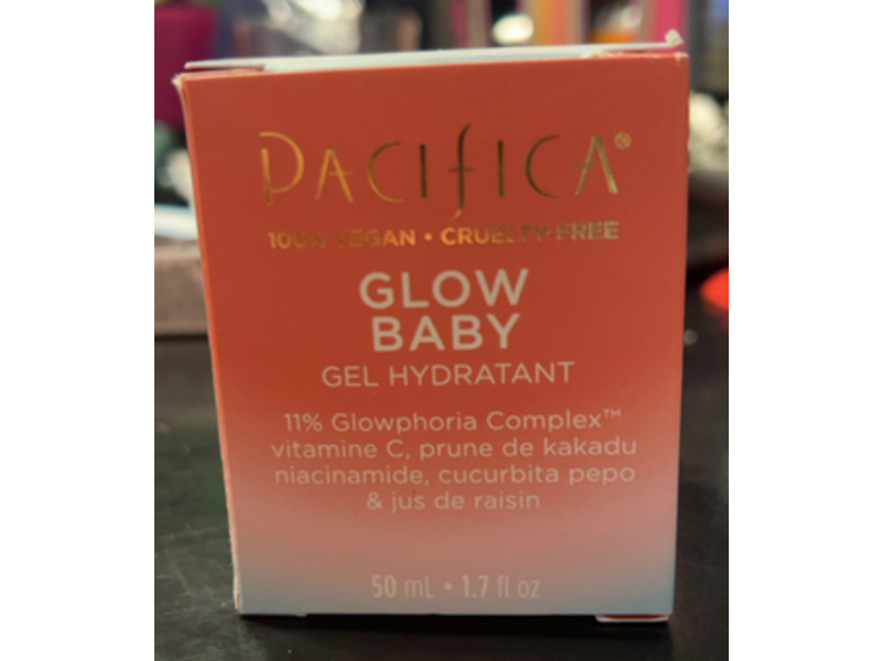 Pacifica Beauty Glow Baby Hydrodew Moisture Gel, Vitamin C, 1.7 fl oz/50 mL