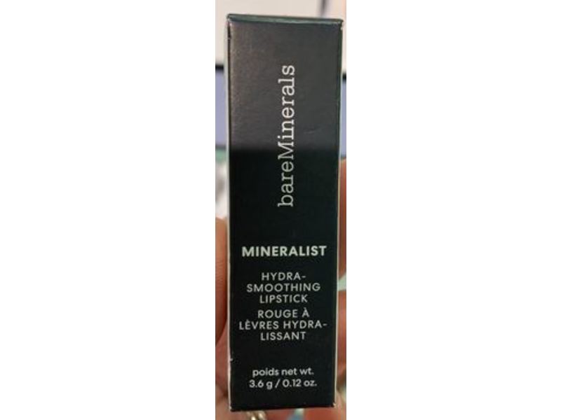 Bare Minerals Mineralist Hydra-Smoothing Lipstick, Insight, 0.12 oz/3.6 g