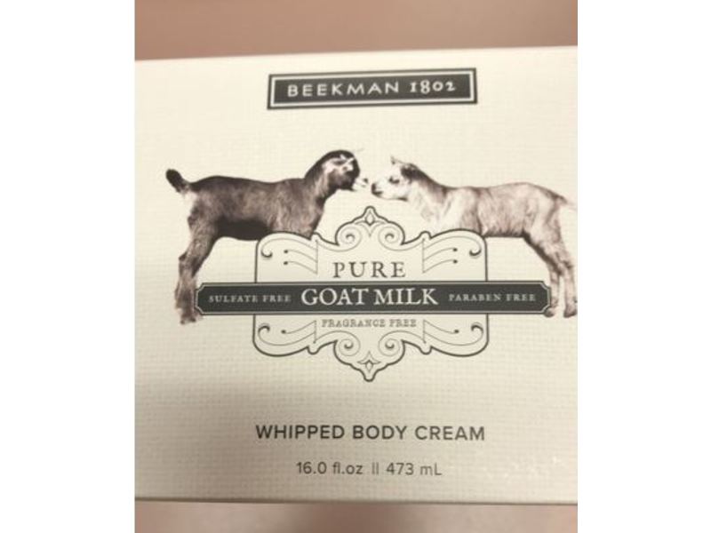 Beekman 1802 Pure Goat Milk Whipped Body Cream, 16 fl oz/473 mL