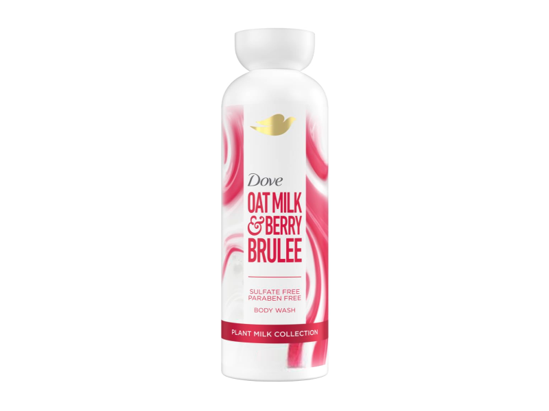 Dove Body Wash, Oat Milk & Berry Brulee , 3 fl oz