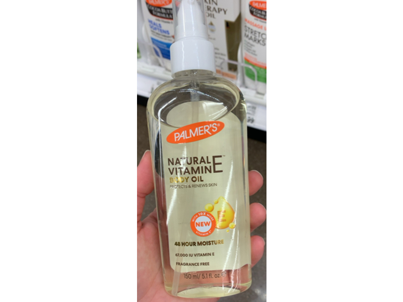Palmer's Natural Vitamin E Body Oil, 5.1 fl oz/150 mL
