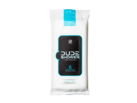 Dude Shower On The Go Body Wipes, Fragrance Free, 8 Count - Image 2