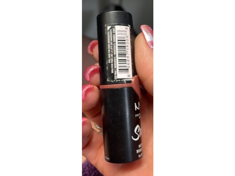 Nyx Professional Makeup Suede Matte Lipstick, Soft Spoken, 0.12 oz/3.5 g