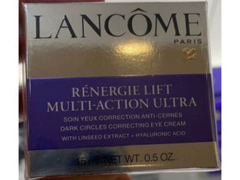 Lancome Paris Multi-Action Ultra Dark Circles Correcting Eye Cream, 0.5 oz/15 mL