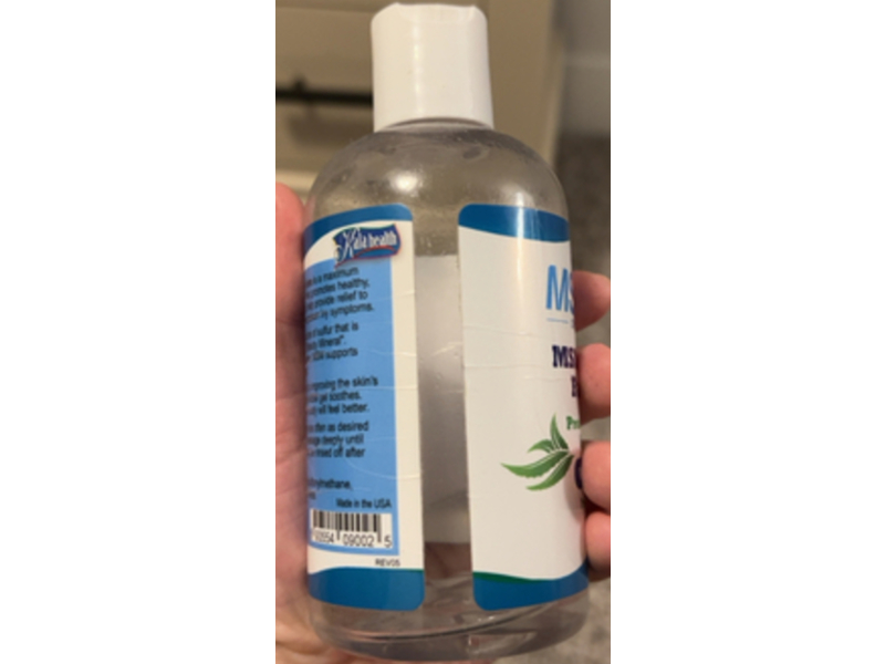 Kala Health MSM Pure Skin and Facial Gel, Aloe Vera, 8 fl oz/237 mL