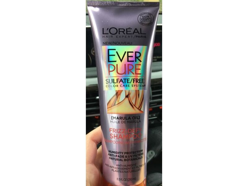 L'Oreal Paris EverPure Frizz Defy Shampoo, 8.5 fl oz
