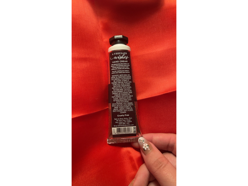 Bath & Body Works Shea Butter Hand Cream, A Thousand Wishes, 1 fl oz/29 mL