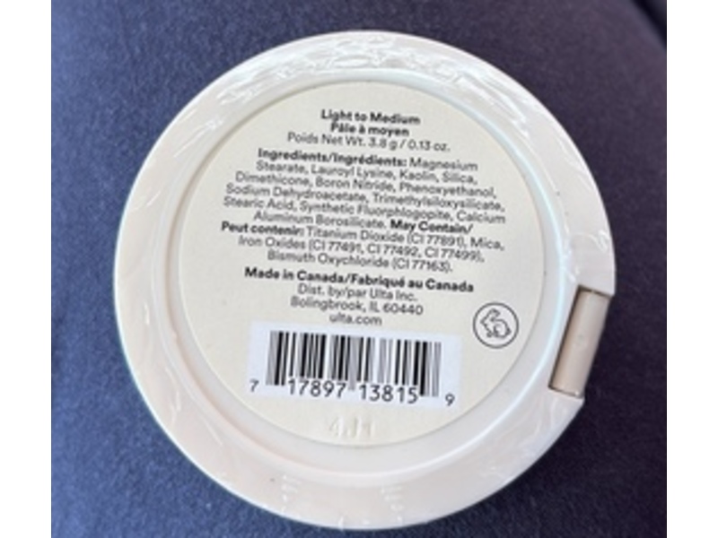 Ulta Beauty Collection Faux Glow Matte Bronzer, Light To Medium, 0.13 oz/3.8 g