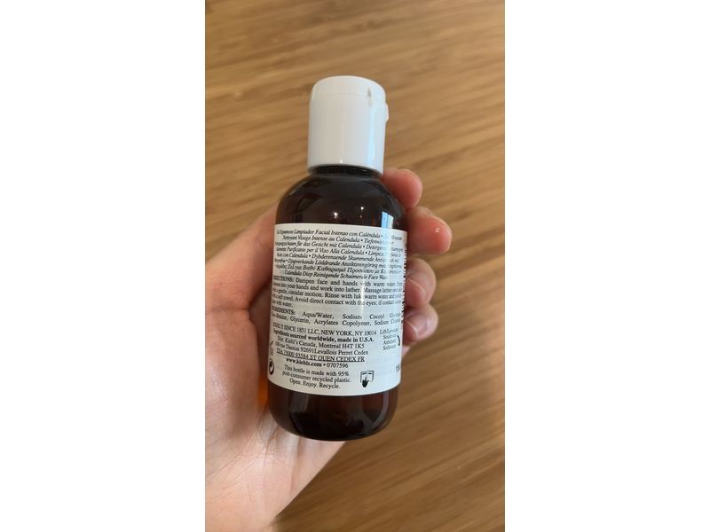 Kiehl's Calendula Deep Cleansing Foaming Face Wash, 2.5 fl oz/75 mL