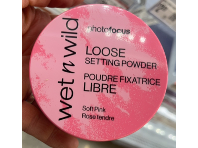 Wet n Wild Photo Focus Loose Setting Powder, Soft Pink, 0.70 oz/20 g