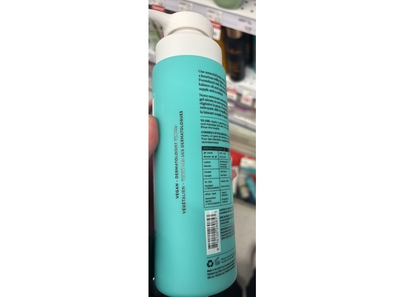 Naturium The Purifier Niacinamide Serum Body Wash, 16.9 fl oz/500 mL