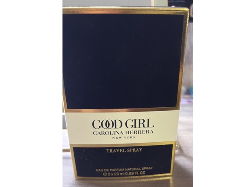 Good Girl Carolina Herrera Eau De Parfum Natural Spray, 0.68 fl oz/20 mL, 3 Count