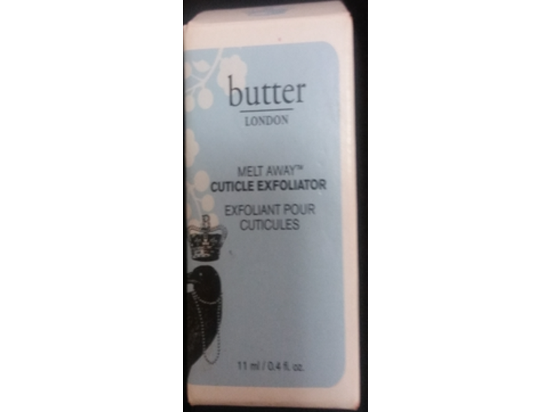 Butter London Melt Away Cuticle Exfoliator, 0.4 fl oz/11 mL