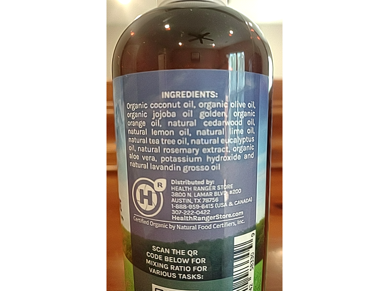 Health Ranger Select All Purpose Non-Toxic Cleaner Concentrate, 12 fl oz/354 mL