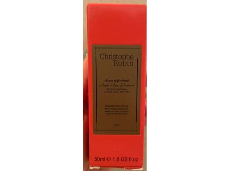 Christophe Robin Regenerating Serum, Prickly Pear Oil, 1.6 fl oz/50 mL