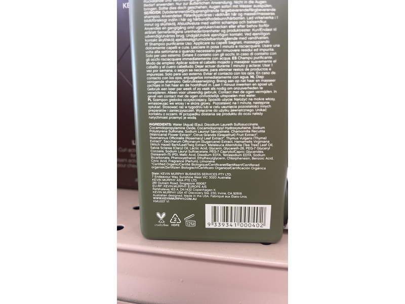 Kevin Murphy Maxi Wash: Detox Shampoo 8.4 oz