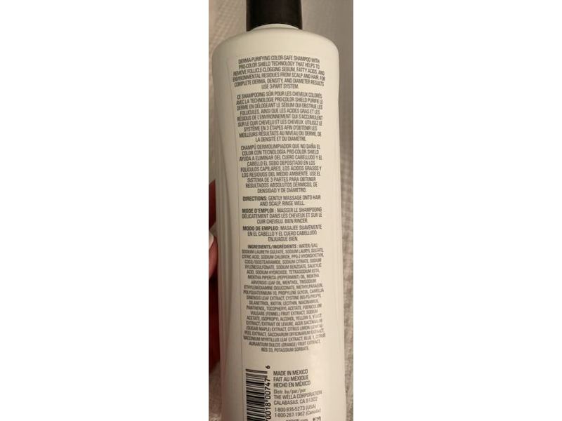 Nioxin 4 Cleanser Shampoo, 16.9 fl oz/500 mL
