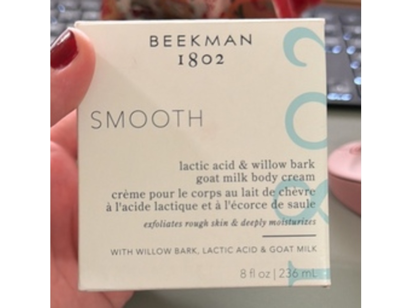 Beekman 1802 Got Milk Body Cream, Smooth, 8 fl oz/236 mL