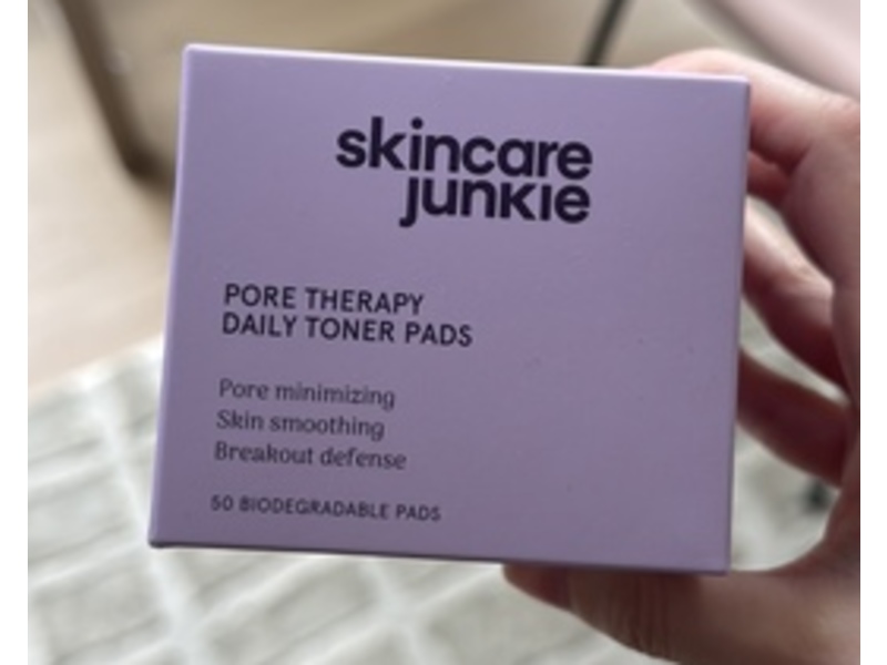 Skincare Junkie Pore Therapy Toner Pads, Count 50