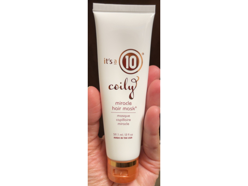 It's A 10 Coily Miracle Hair Mask, 2 fl oz/59.1 mL